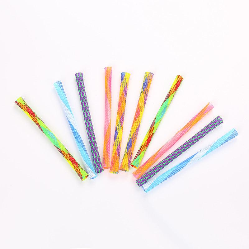 Springy Cat Fun Bundle: 10 Telescopic Interactive Toys