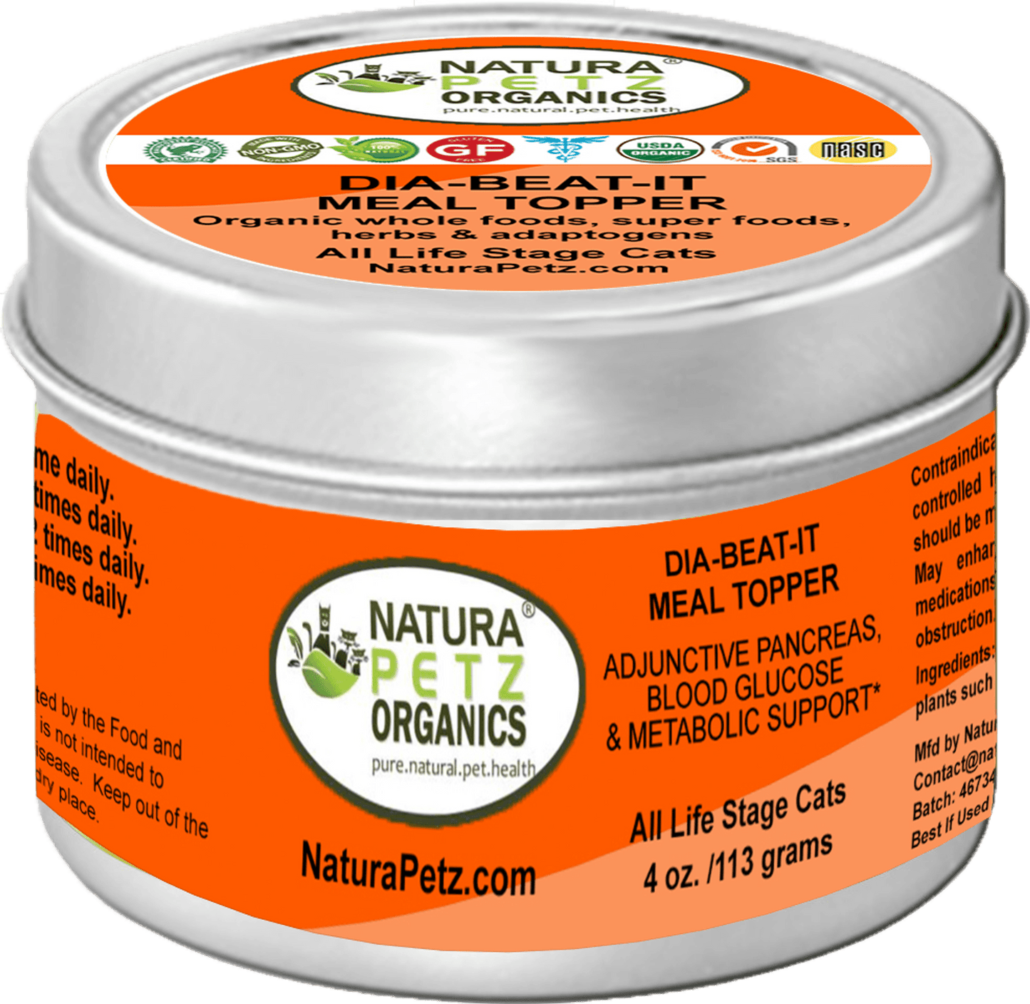 Max Meal Topper for Pancreatic and Metabolic Health in Pets