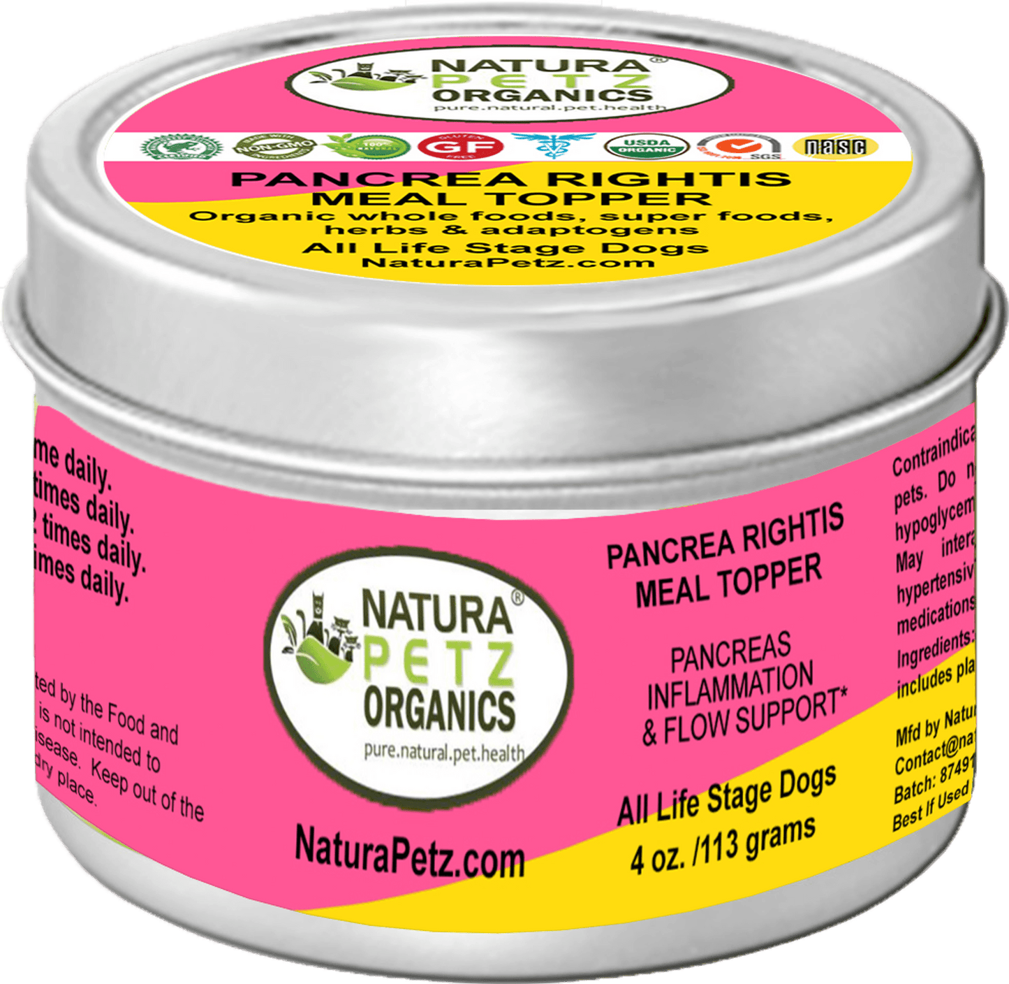 Pancrea Rightis Max Meal Topper for Adult and Senior Dogs and Cats
