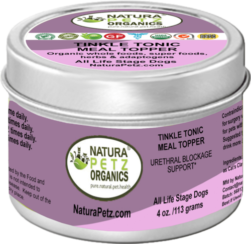 Tinkle Tonic Meal Topper for Urethral Health Support in Pets