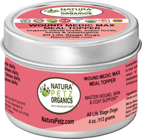 Wound Medic Max: Premium Nutritional Topper for Skin, Coat & Wound