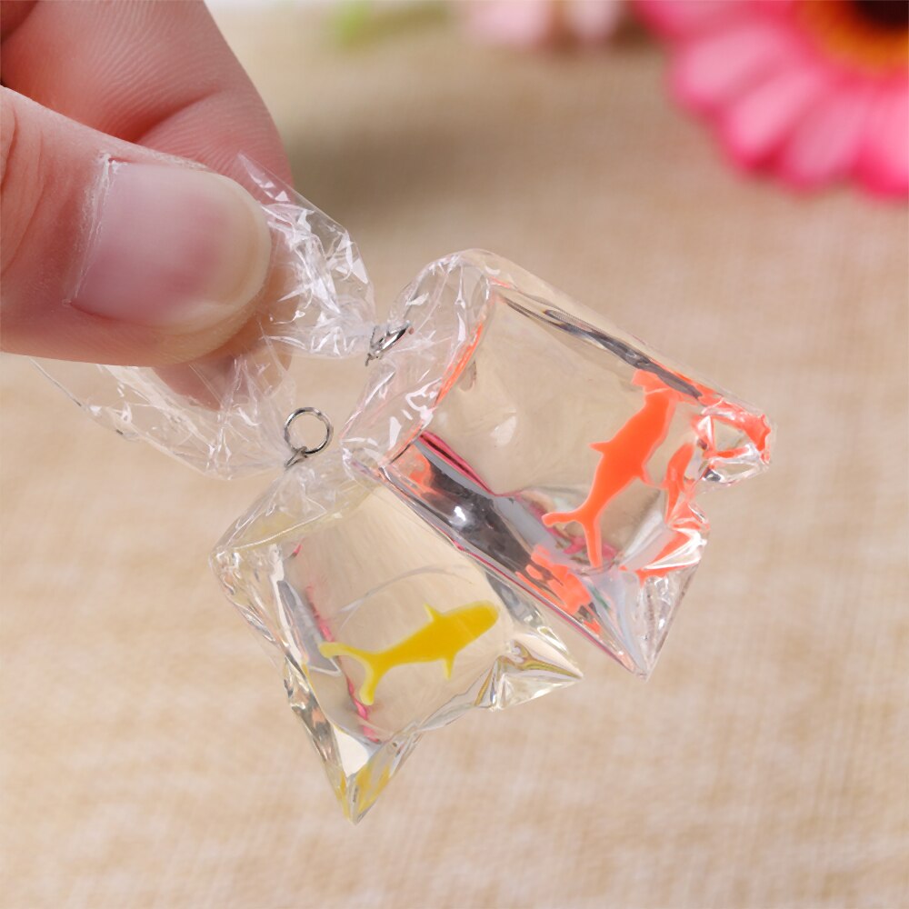 1Pair Artificial Water Bag Fish Miniature