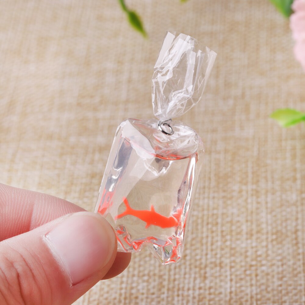 1Pair Artificial Water Bag Fish Miniature