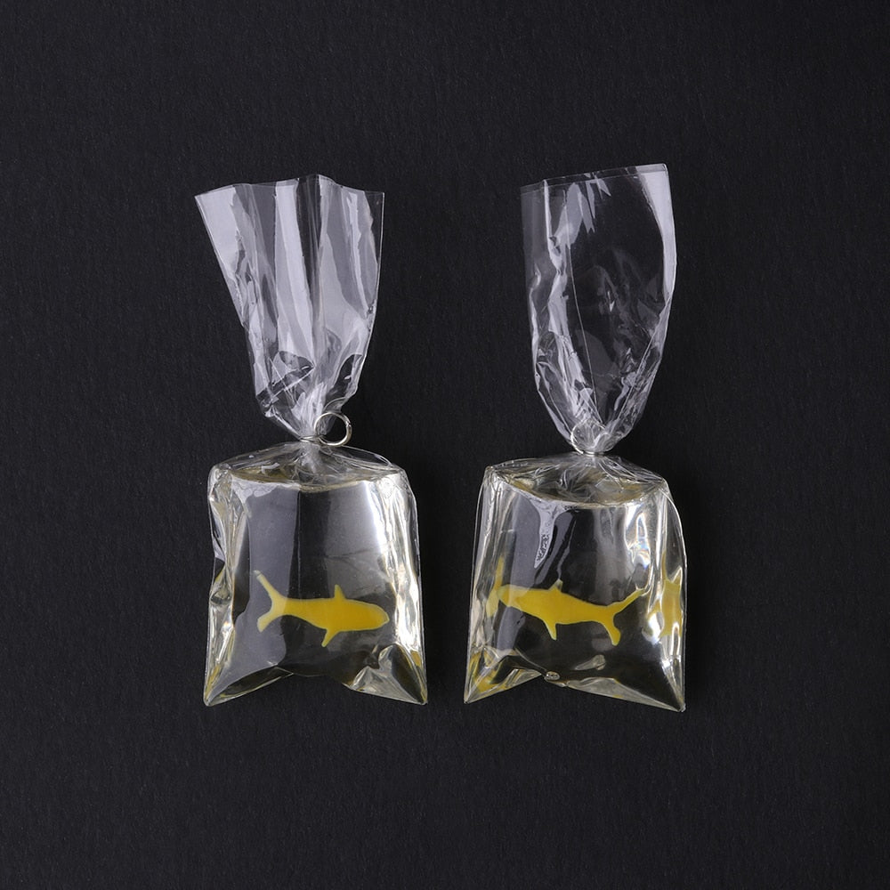 1Pair Artificial Water Bag Fish Miniature