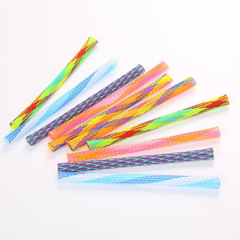 Springy Cat Fun Bundle: 10 Telescopic Interactive Toys
