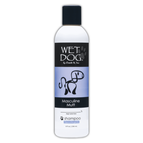 Masculine Mutt Calming Dog Shampoo with Oatmeal and Flower Extracts