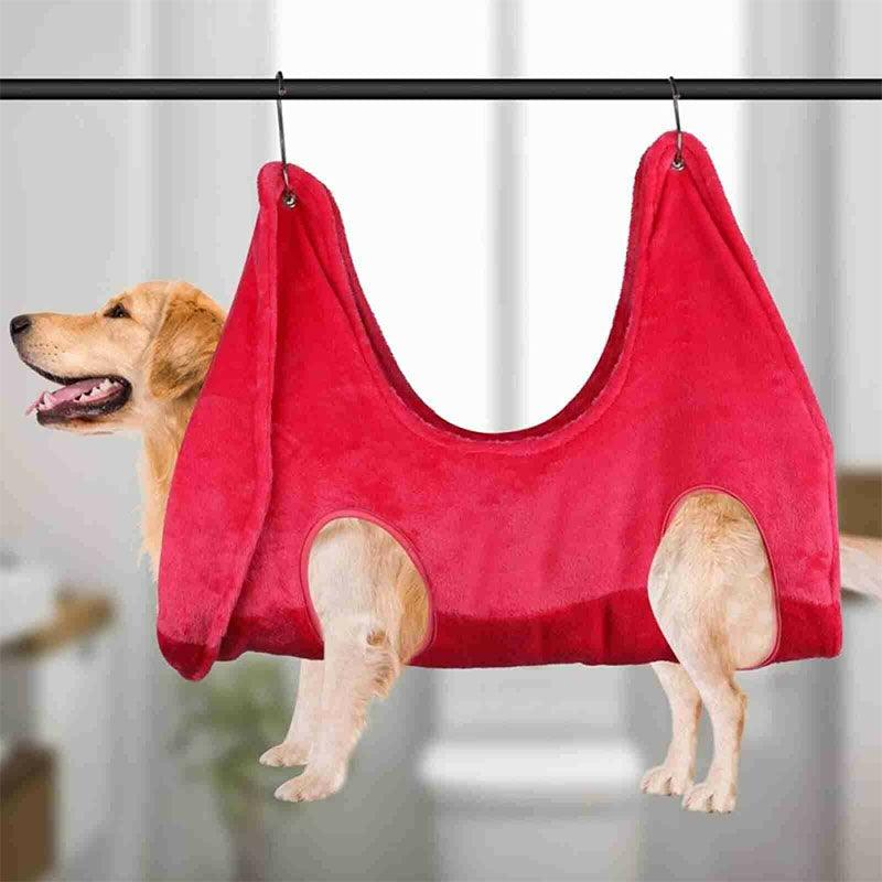 Pet Dog Cat Grooming Hammock Harness Dog Hammock Restraint Bag Helper