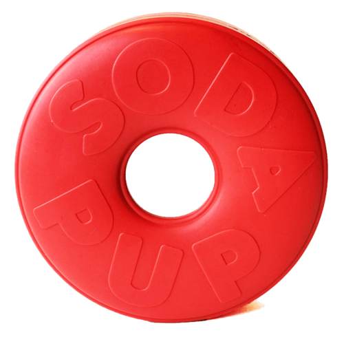 SP Life Ring Durable Rubber Chew Toy and Treat Dispenser for Dogs