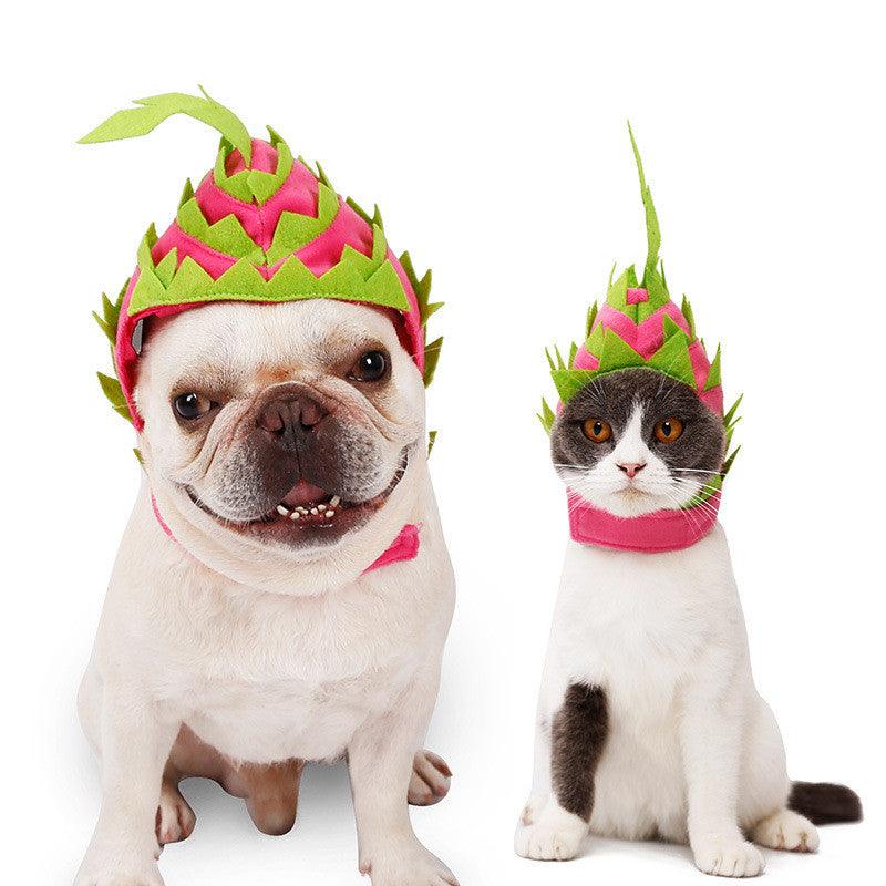 Tropical Dragon Fruit Pet Hat: A Fun And Stylish Costume For Dogs And