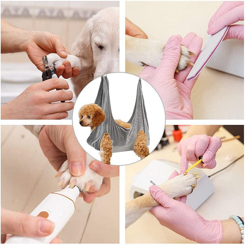 Pet Dog Cat Grooming Hammock Harness Dog Hammock Restraint Bag Helper