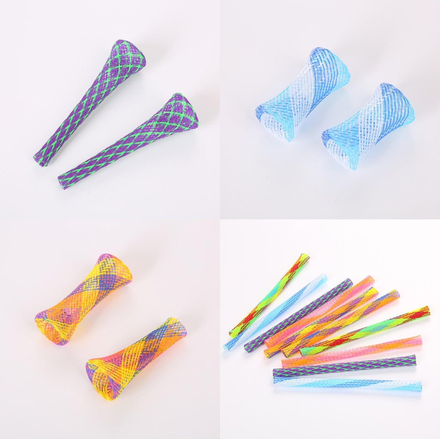 Springy Cat Fun Bundle: 10 Telescopic Interactive Toys
