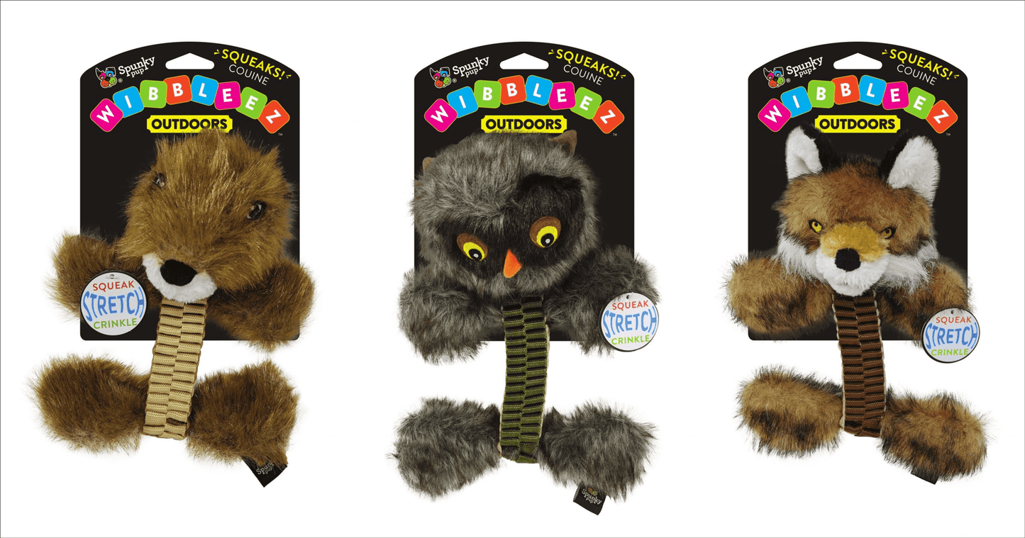 Wibbleez Plush Tug Toy for Engaging Dog Play