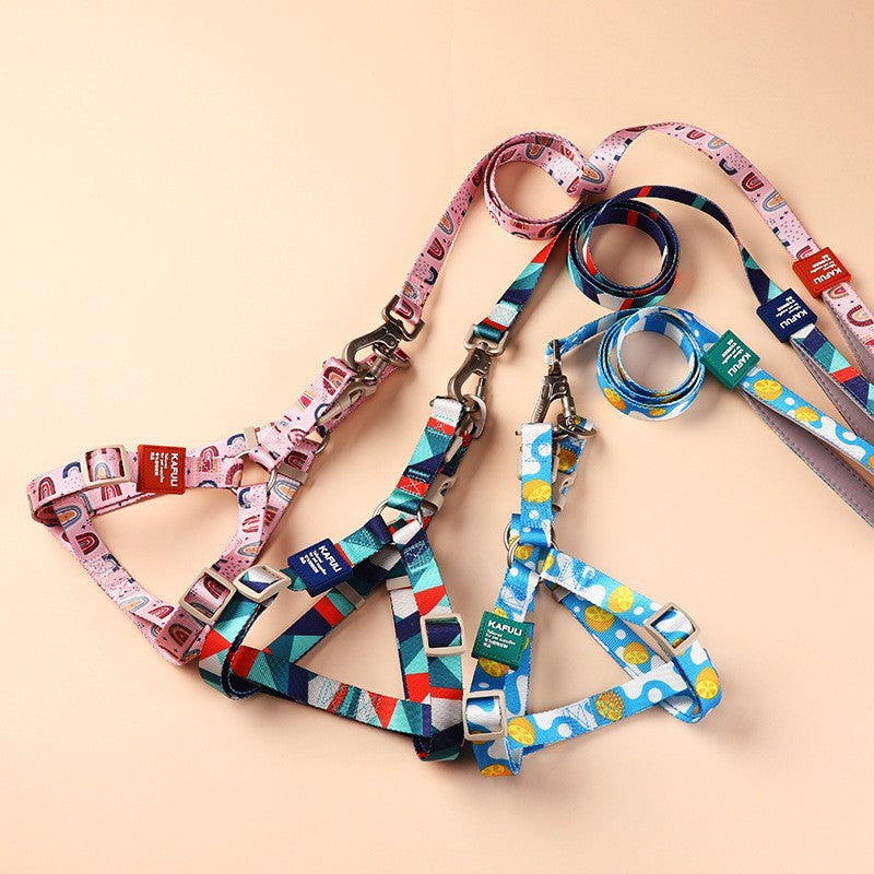 Canine Gear Vest Printing Transport Leash Bundle
