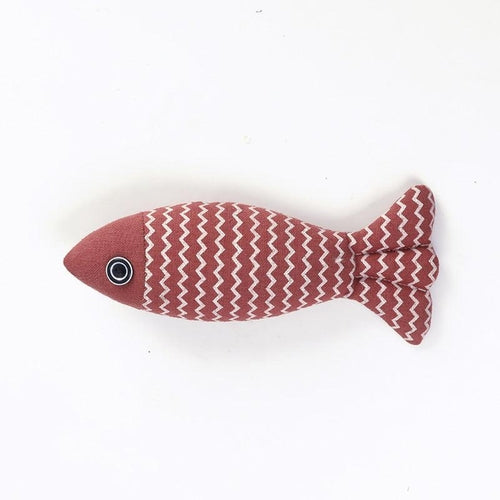 Linen Fish Pillow Cat Toy - The Hilarious Self-Hey Cat Entertainer