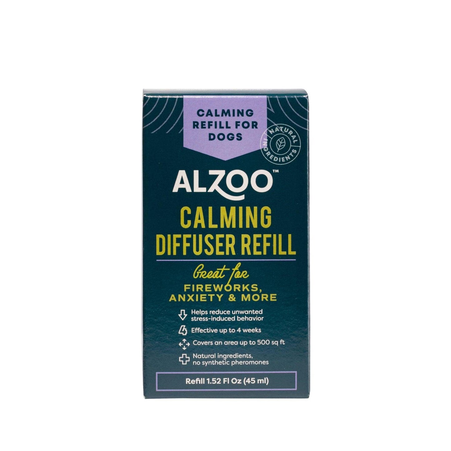 ALZOO Plant-Based Calming Diffuser Refill for Dogs