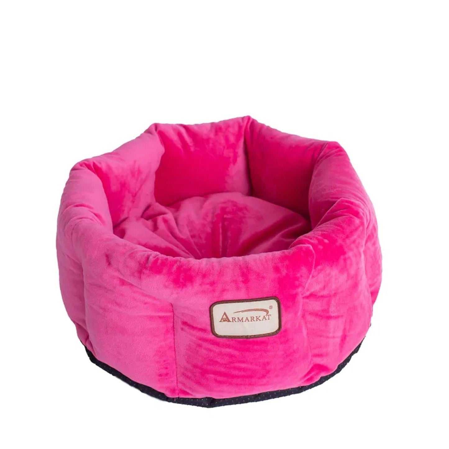 Armarkat Luxurious Warm Pink Cat Cuddle Bed