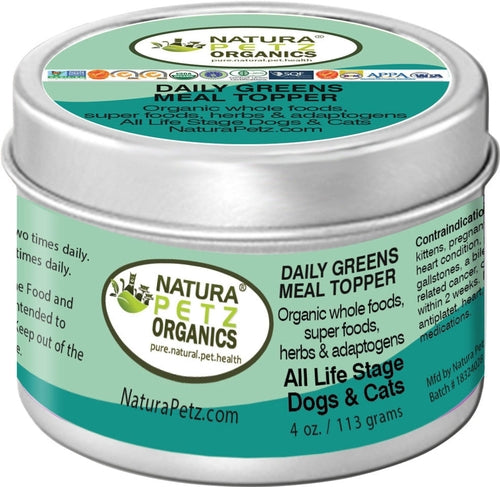 Daily Greens Glow Multi-Vitamin Meal Topper for Dogs and Cats