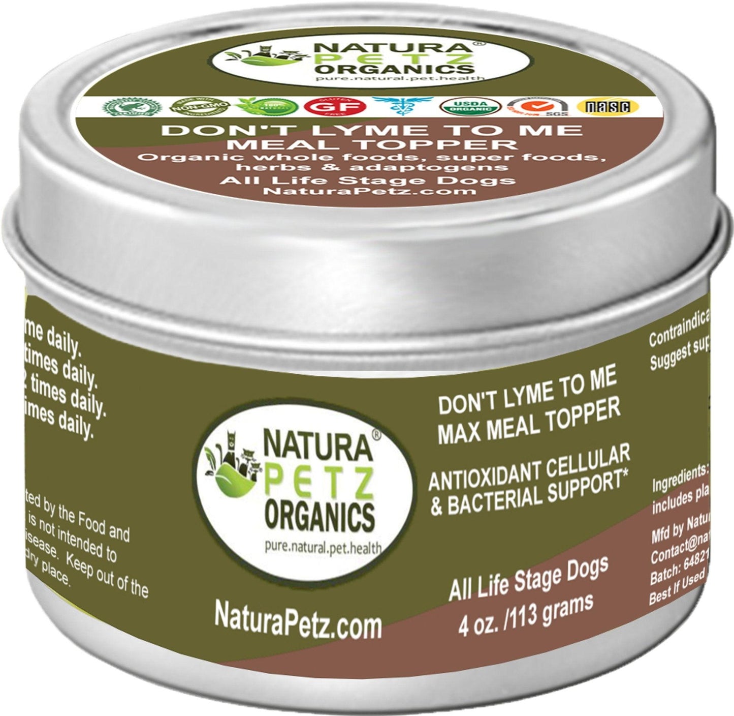 DON'T LYME TO ME Antioxidant Meal Topper for Cellular Health in Dogs