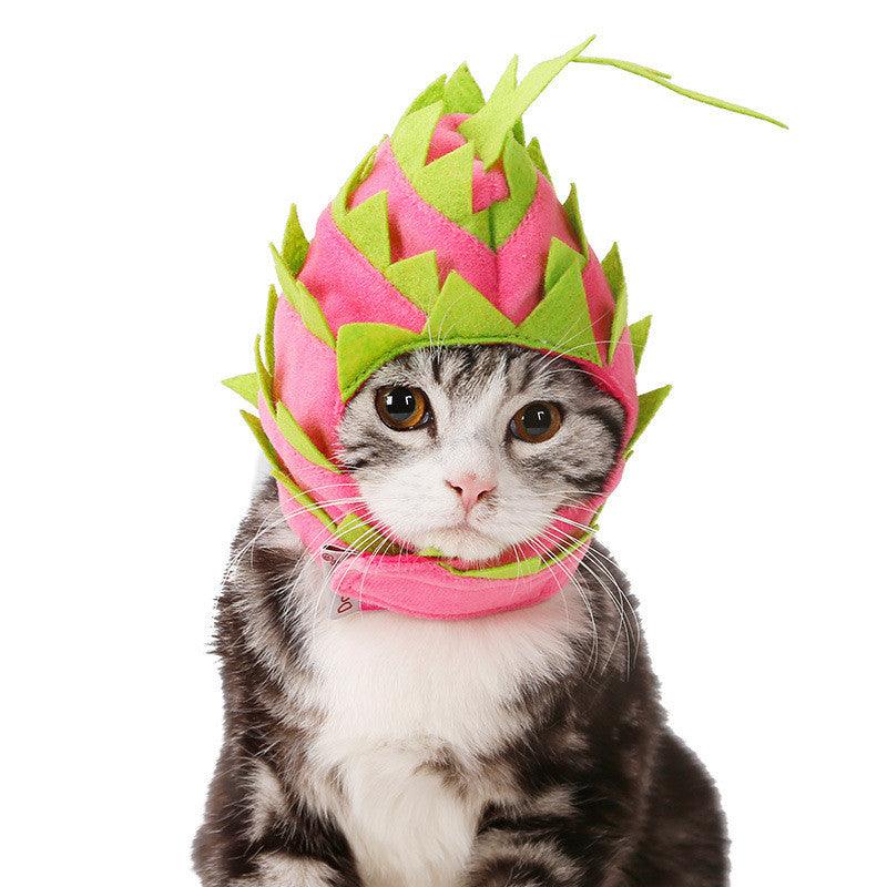 Tropical Dragon Fruit Pet Hat: A Fun And Stylish Costume For Dogs And