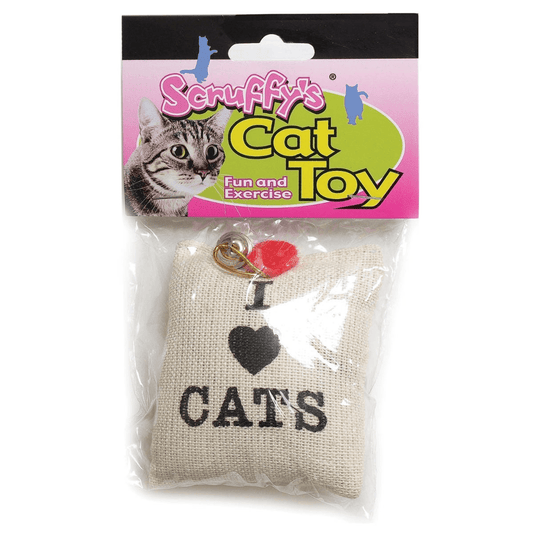 Scruffy's Premium Catnip Filled Burlap Sack