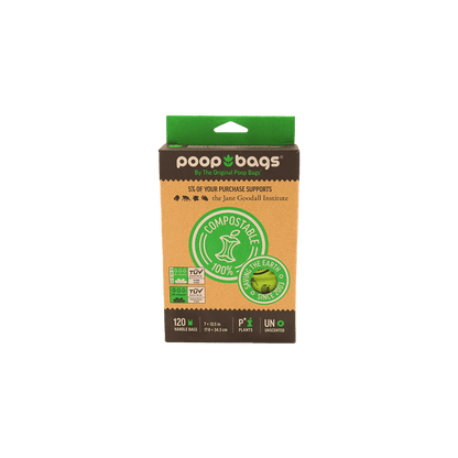 Eco-Friendly Compostable Handle Tie Dog Waste Bags