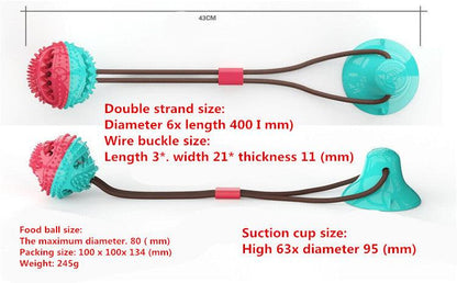 Pet Dental Delight: Interactive Molar Toy For Clean Teeth And Training