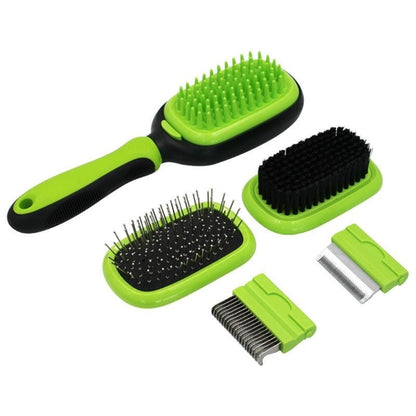 Five In One Pet Grooming Massage Knot Opening Comb