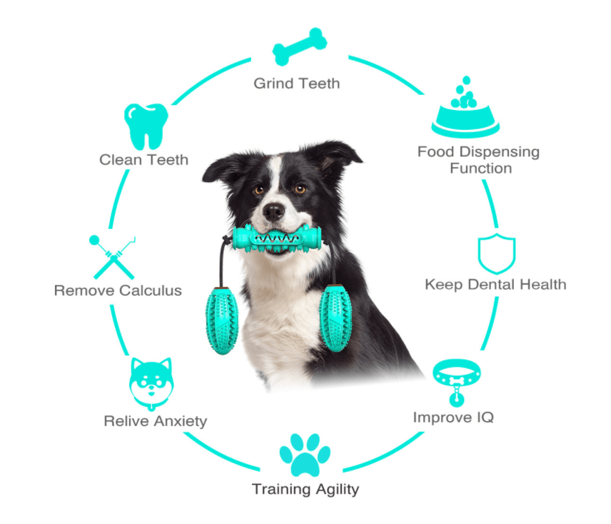 Pet Dental Delight: 360° Molar Bumps And Teeth Cleaning Toy