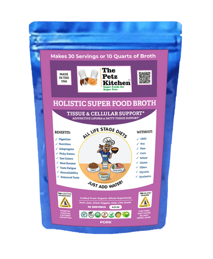 Petz Kitchen Super Food Broth for Enhanced Cellular Health