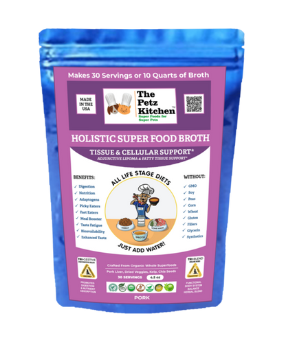 Petz Kitchen Super Food Broth for Enhanced Cellular Health
