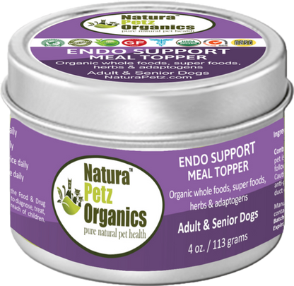 Endo Support Meal Topper for Dogs and Cats by Natura Petz Organics