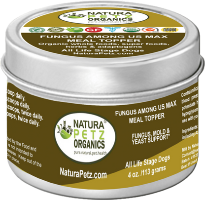 Fungus Among Us Max Meal Topper for Comprehensive Fungal, Mold & Yeast