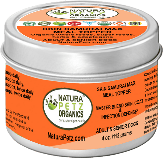 Skin Samurai Max Meal Topper for Optimal Skin and Coat Health in Pets