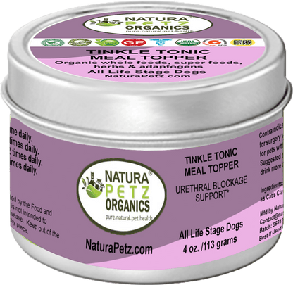 Tinkle Tonic Meal Topper for Urethral Health Support in Pets