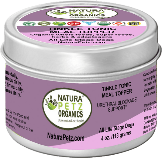 Tinkle Tonic Meal Topper for Urethral Health Support in Pets