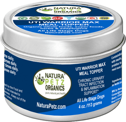 UTI Warrior Max Meal Topper for Urinary Health and Inflammation
