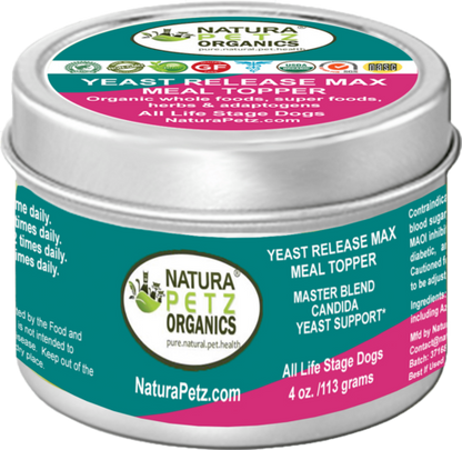 Yeast Release Max Meal Topper - Candida Defence Blend for Pets