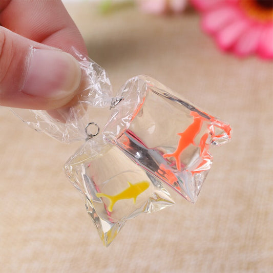 1Pair Artificial Water Bag Fish Miniature