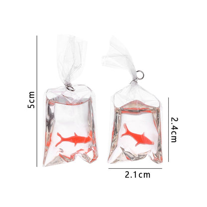 1Pair Artificial Water Bag Fish Miniature