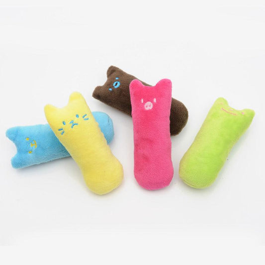 Furry Fun Interactive Catnip Toy Set - Keep Your Kitty's Teeth Sharp