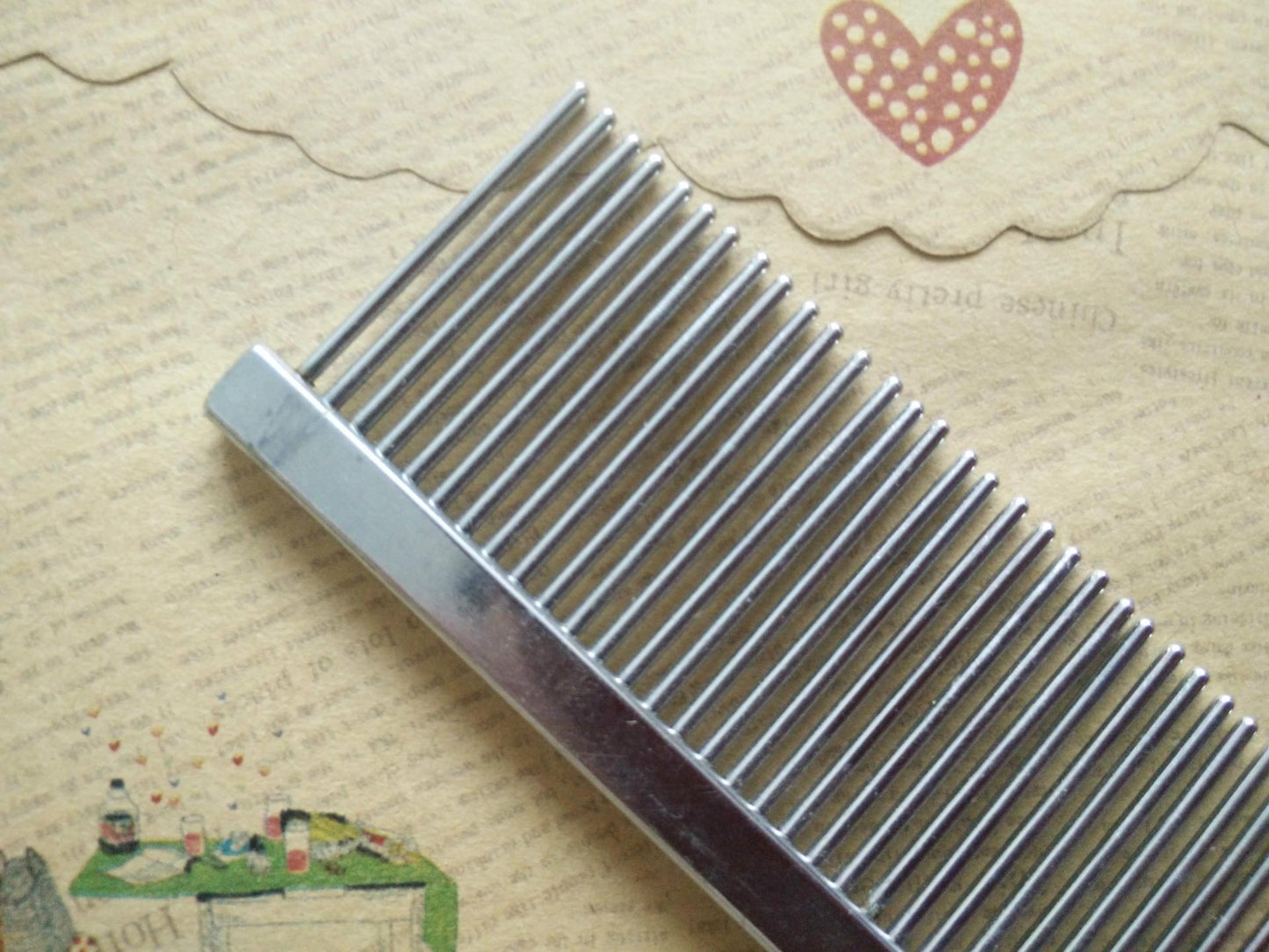 Sleek & Shine Pet Grooming Steel Comb: The Ultimate Grooming Tool For