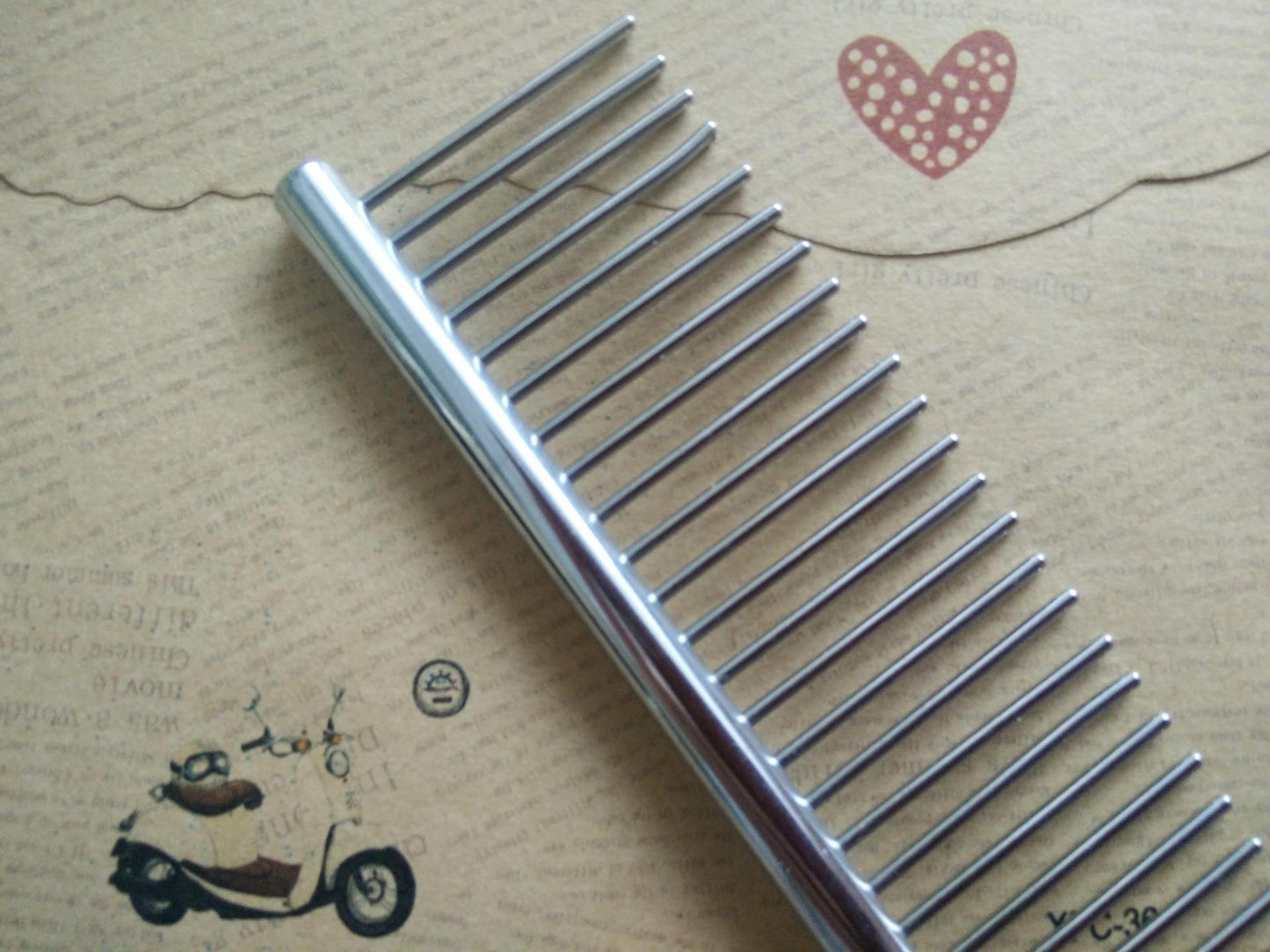Sleek & Shine Pet Grooming Steel Comb: The Ultimate Grooming Tool For