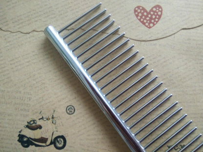 Sleek & Shine Pet Grooming Steel Comb: The Ultimate Grooming Tool For