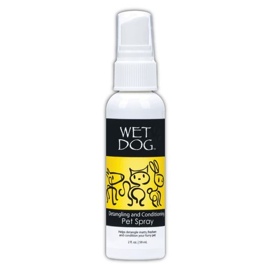 Wet Dog Natural Detangling and Conditioning Spray with Aloe and