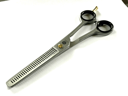 German Stainless Steel 6.5" Double Teeth Pet Grooming Shears