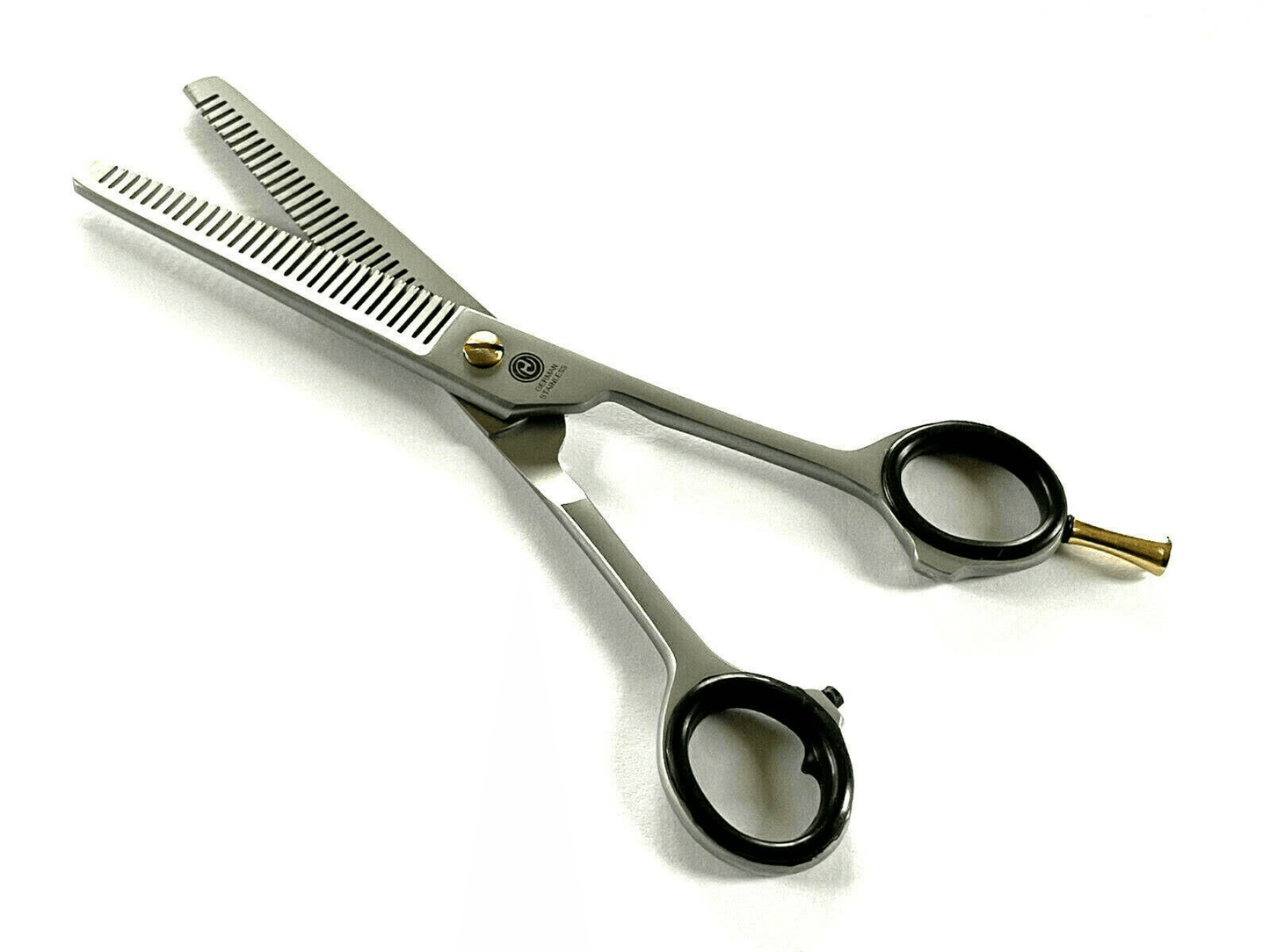 German Stainless Steel 6.5" Double Teeth Pet Grooming Shears