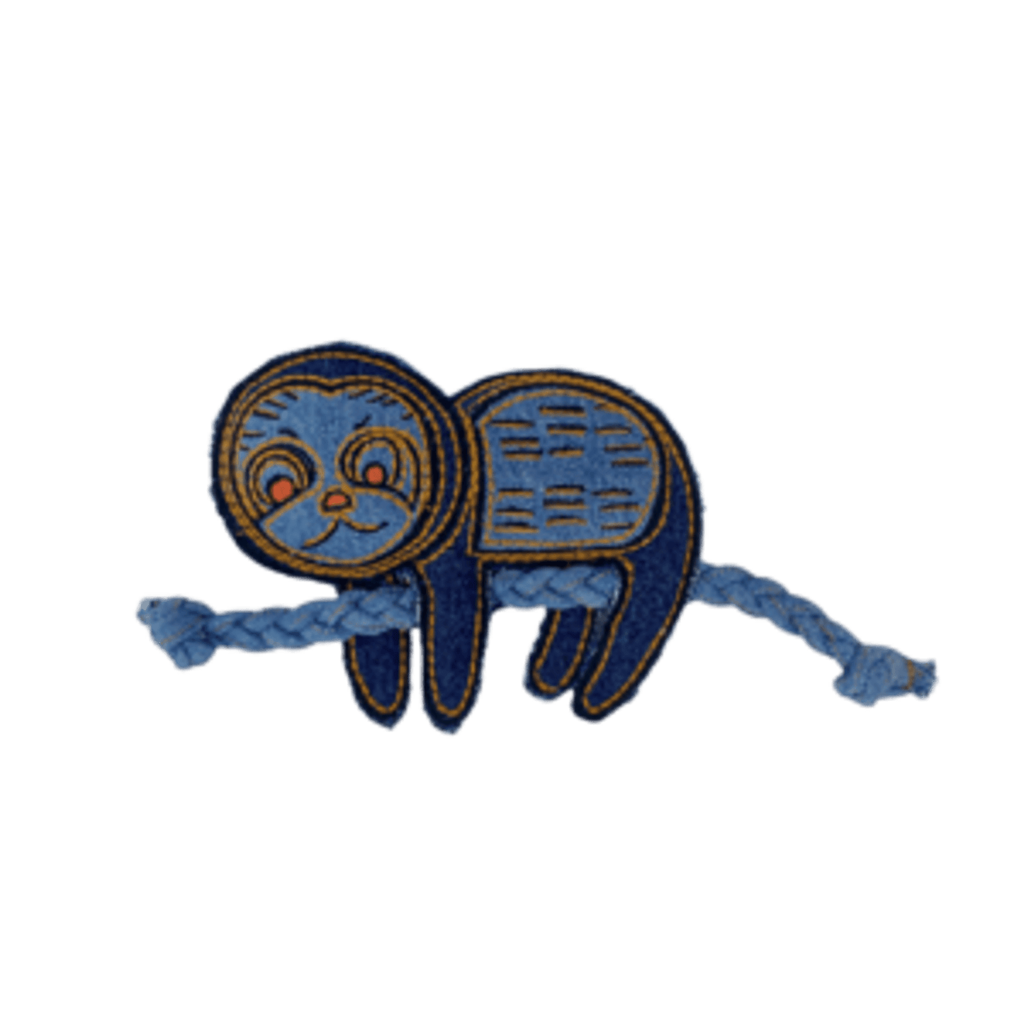 Sloth Crinkle and Tug Rope Toy – 2-in-1 Adventure