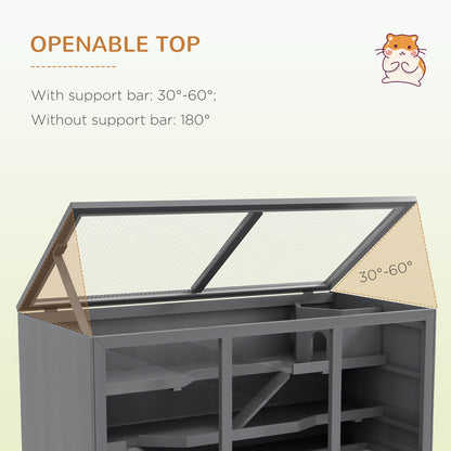 Oversized Wooden Hamster Cages, Gerbil Cages And Other Small Animal