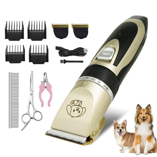 Professional Pet Dog Hair Trimmer Animal Grooming Clippers Cat Cutter