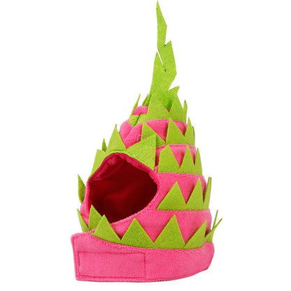 Tropical Dragon Fruit Pet Hat: A Fun And Stylish Costume For Dogs And